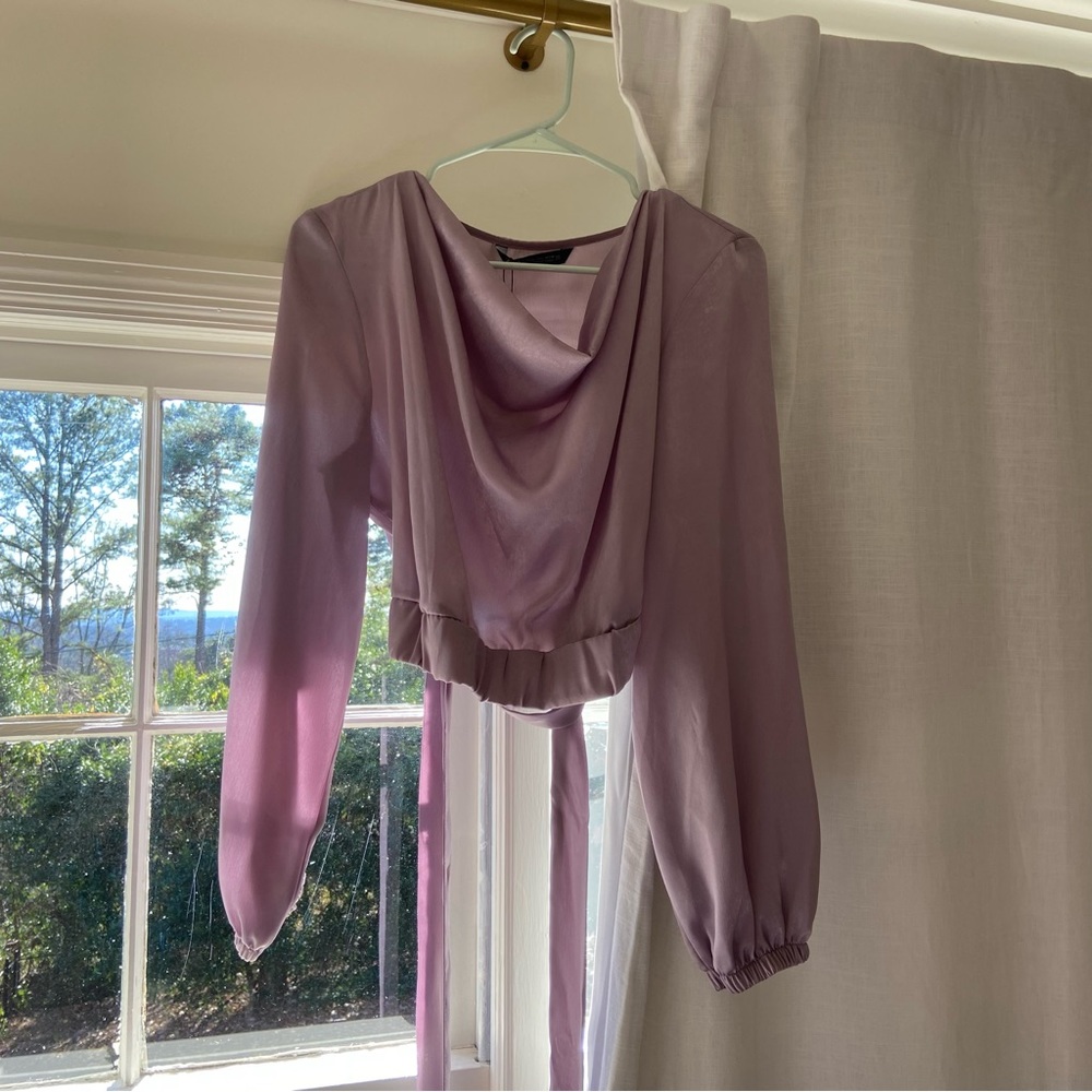 Zara cropped top